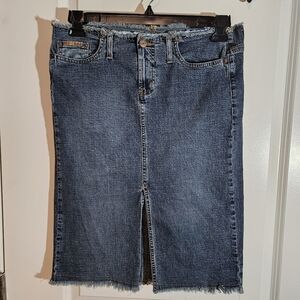 Y2K Vintage l.e.i Denim Knee-length Skirt
